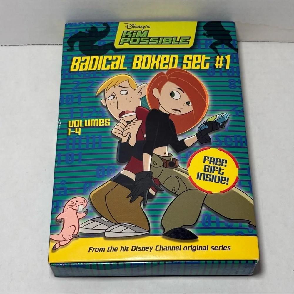 Disney Channel Kim Possible Junior Novel Box Set Books 1-4